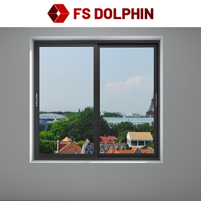 Soundproof Aluminum Sliding Window Thermally Broken Aluminium Double Glazed Windows