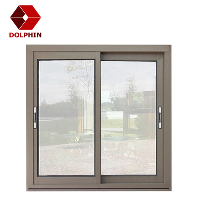Powder Coating Aluminium Frame Sliding Window Anodizing For School Construction