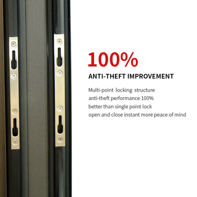 Aluminum Glass Sliding Window For Villa , Horizontal Aluminum Profile Sliding Windows