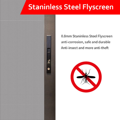 Aluminum Glass Sliding Window For Villa , Horizontal Aluminum Profile Sliding Windows