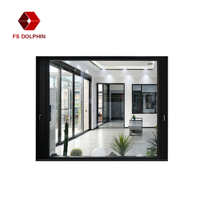 Anti Scratch Aluminum Casement Window Double Glazed Size Customized