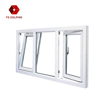 Aluminum Alloy Frame Casement Storm Windows Open Inside Push And Pull Swing Windows