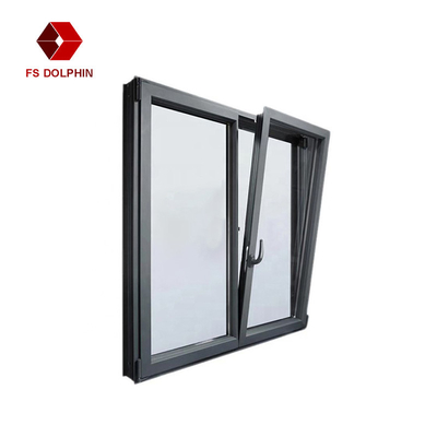 Aluminum Alloy Frame Casement Storm Windows Open Inside Push And Pull Swing Windows