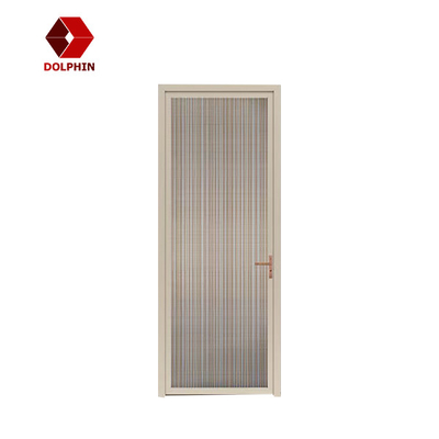 Exterior Aluminum Casement Door Double Swing Narrow Thin Aluminium Frame Door