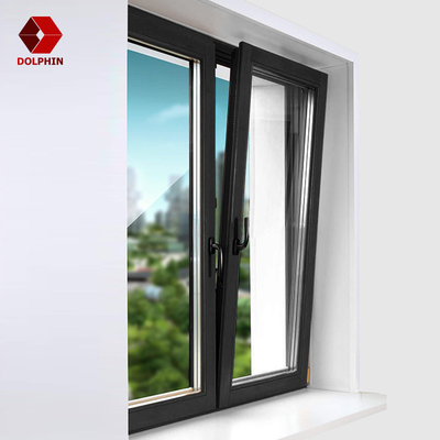 Customized Size Modern Casement Window , Living room Tilt Turn Casement Windows