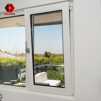 High Efficiency Low E Modern Tilt Turn Window Aluminum Casement With Screen