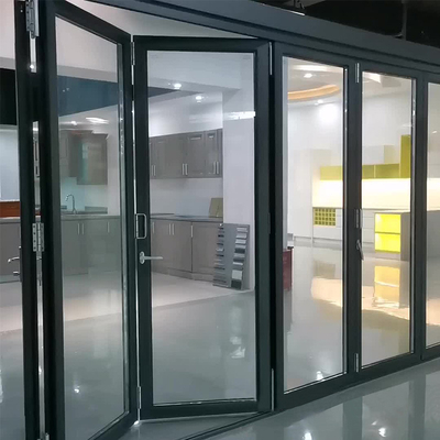 DOLPHIN Aluminum Folding Window Rising Up Foldable Windows For Patio
