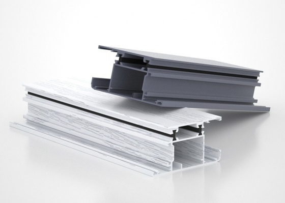 Weatherproof Anodized Aluminum Door Frame Profile For Huge Glass