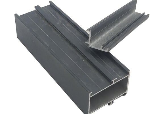 Customizable 6M Single Layer Glass Window Frame Fluorocarbon Coating