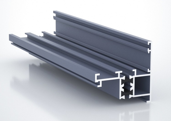 Casement T Slot Aluminium Profile 6000 Series Aluminium Extrusion Anodising