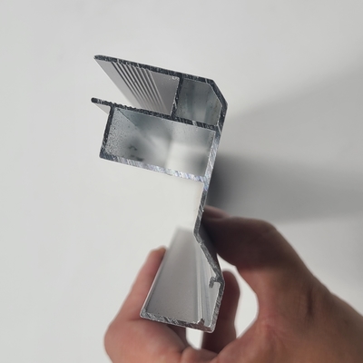Mill Finished T66 Aluminium Profile Cover For Sliding Closet Door