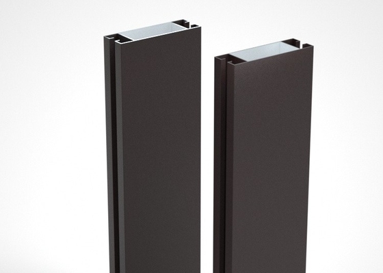 Extruded Curtain Wall Profiles For Swing Door