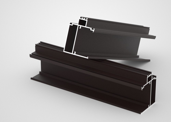 Lightweight 6063 Aluminum Curtain Wall Profiles