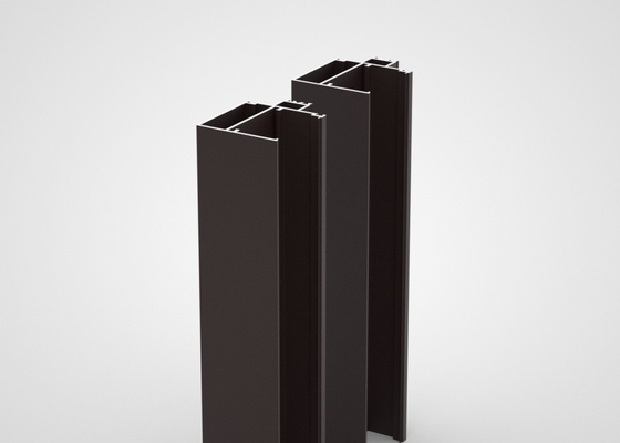 Lightweight 6063 Aluminum Curtain Wall Profiles
