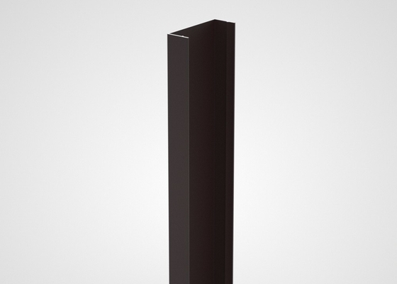 2.0mm Curtain Wall Profiles 6000 Series Powder Coating Aluminum Profiles