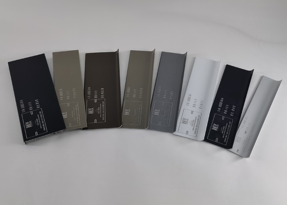 2.0mm Edge Trim Aluminium Profile Cover For Kitchen Cabinet