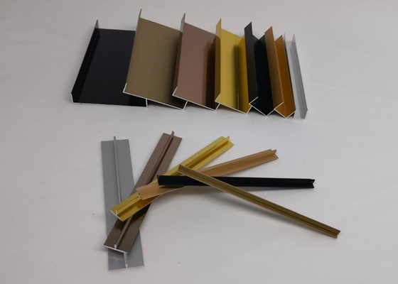 High Hardness 6063 6061 Aluminum Kitchen Profile Square Shape Anti Oxidation