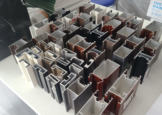 High Hardness 6063 6061 Aluminum Kitchen Profile Square Shape Anti Oxidation