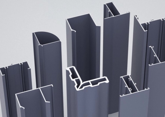 1.4mm 6063 Pure Ingot Aluminium Tube Profiles For Casement Window