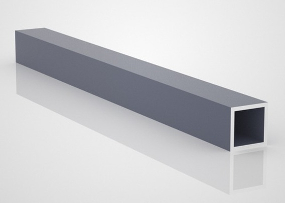 Metal Extruded Aluminum Rectangular Tubing Anodised Powder Painted