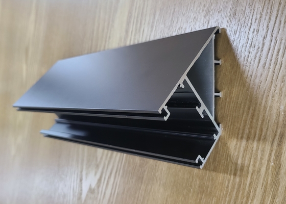 Anodized 0.8mm Aluminium Folding Door Profiles Interior Casement