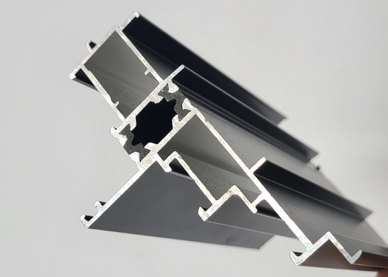 T5 T6 Square Aluminium Folding Door extrusions Corrosion Resistance