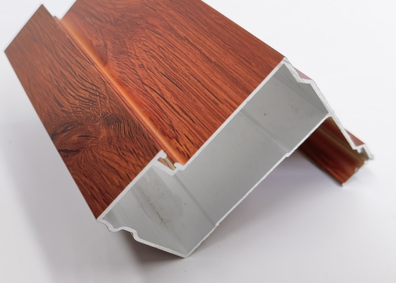 6063 6061 Aluminium Extrusion Profiles Rectangle Shape Weather Resistance