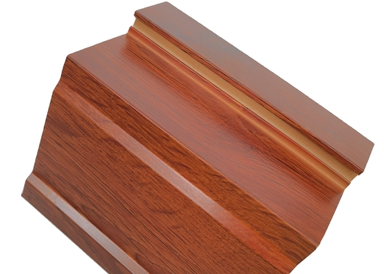 6063 6061 Aluminium Extrusion Profiles Rectangle Shape Weather Resistance