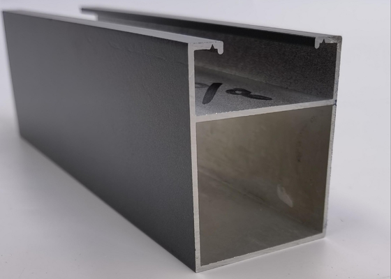 60mm Aluminium Casement Door 6063 Series Beige Powder Coating