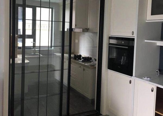 Mill Finish Narrow Aluminum Glass Door Frame Anti Rust T5 T6 Temper