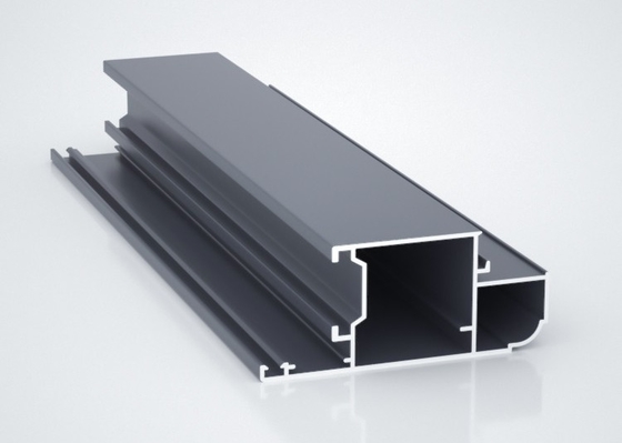 U Shaped Aluminium Sliding Window Profile Hanging Rails Of Curtains