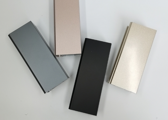 6m Sliding Window Aluminium Profile 6000 Series Temper Flat Color