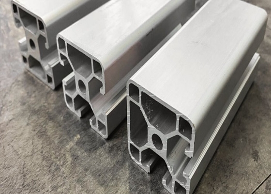 6060 Aluminum Extruded Profile 40x40 T Slot Anodised Aluminium Extrusions