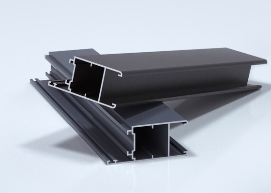 2.0mm 3.0mm Aluminium Extruded Profile Aluminum Glass Door Frame