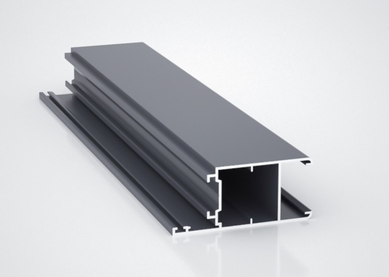 2.0mm 3.0mm Aluminium Extruded Profile Aluminum Glass Door Frame