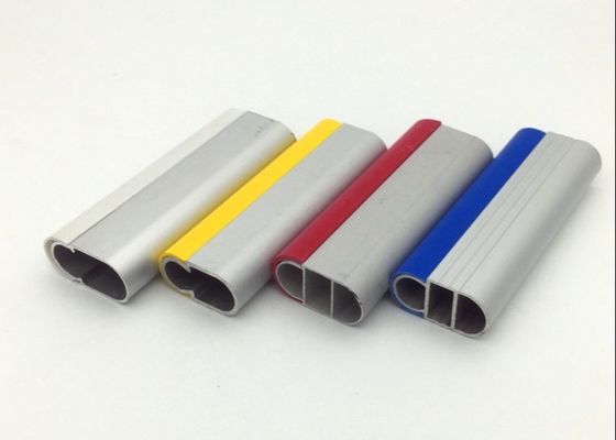 Anodizing 6063 T5 Aluminum Extruded Profile For Wardrobe Alkali Resistance