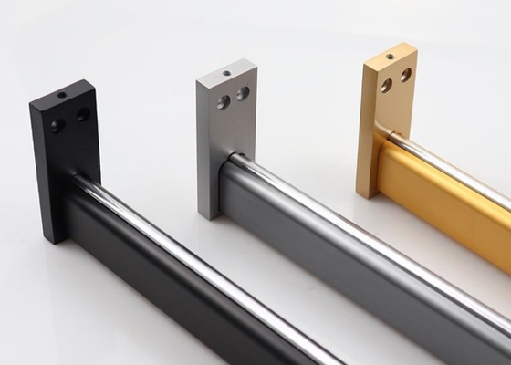 Anodizing 6063 T5 Aluminum Extruded Profile For Wardrobe Alkali Resistance