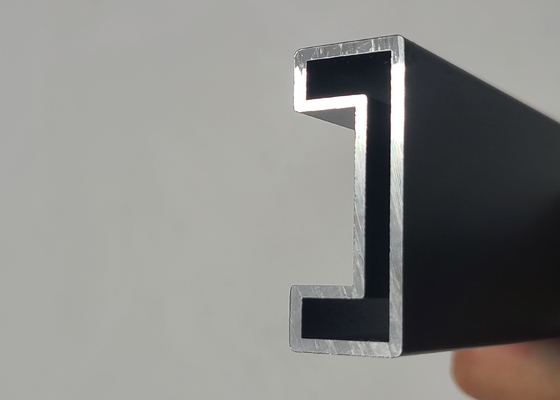 T8 Powder Coated Aluminium Extrusions Kitchen Cabinet Aluminum Profile