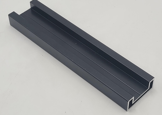 T8 Powder Coated Aluminium Extrusions Kitchen Cabinet Aluminum Profile