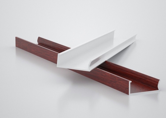 0.8mm 1.4mm Aluminium Door Profiles Anodized Interior Door Frame