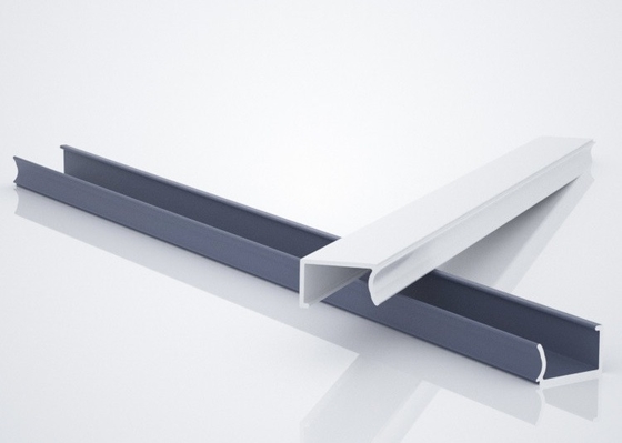Lightweight Curtain Wall Profiles 65 Window Yarn Integration Cover Plate