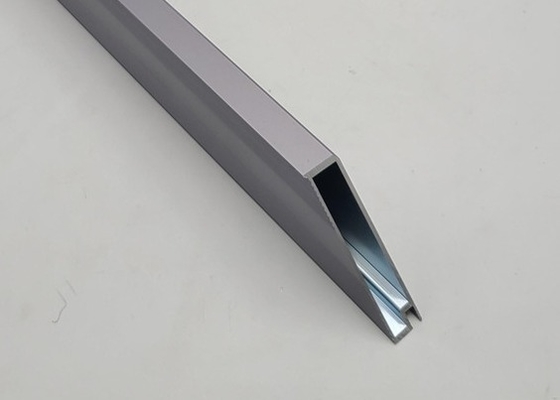 Anodizing Rectangle Aluminium Sliding Door Profiles For Wine Cabinet