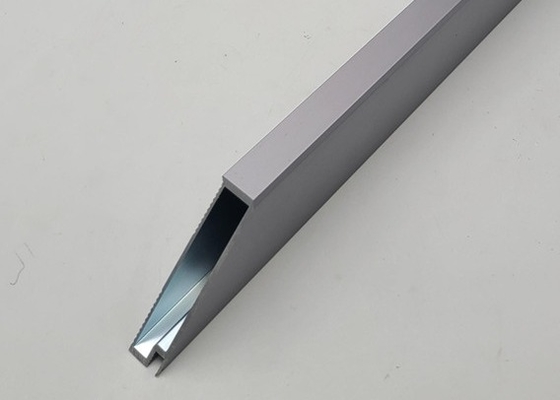 Anodizing Rectangle Aluminium Sliding Door Profiles For Wine Cabinet
