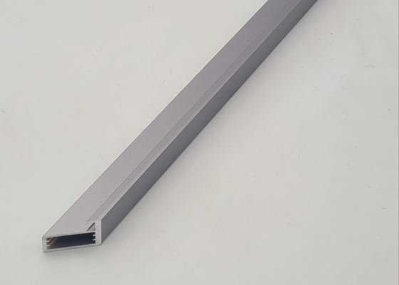Anodized Aluminium Wardrobe Profiles For Wine Cabinet Grey Decorative Frame