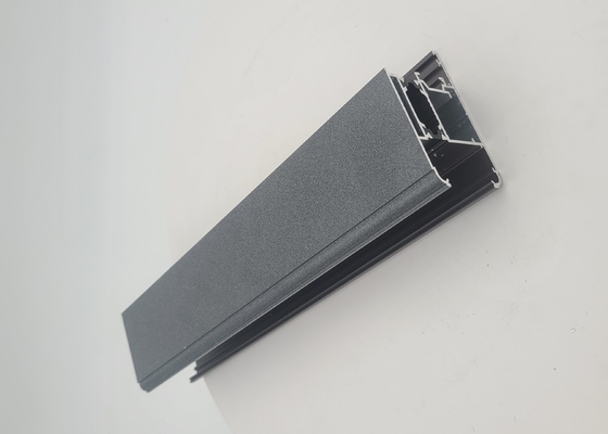 Odorless 6061 Aluminium Window Profiles Integrated Grey Sound Insulation