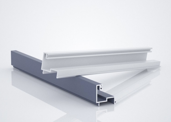 6.5M Electrophoresis Powder Coated Extruded Aluminum With ISO14001 Certificate