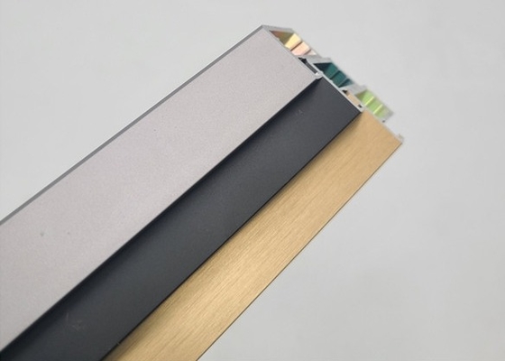 6000 Aluminum Extruded Profile Metal Profil Alu 40x40
