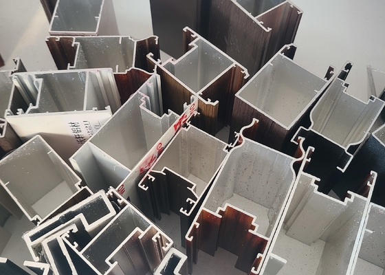 Low Pollution Extruded Conservatory Aluminium Profiles Mill finish
