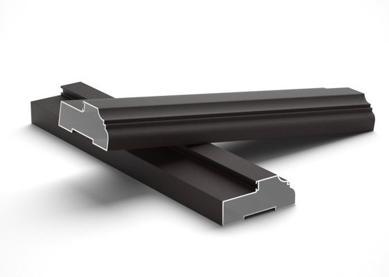 OEM 6063 Anodized Construction Aluminum Profile Powder Coating