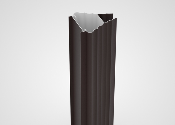 Frosted Fabric Conservatory Aluminium Profiles Wood Finished Waterproof